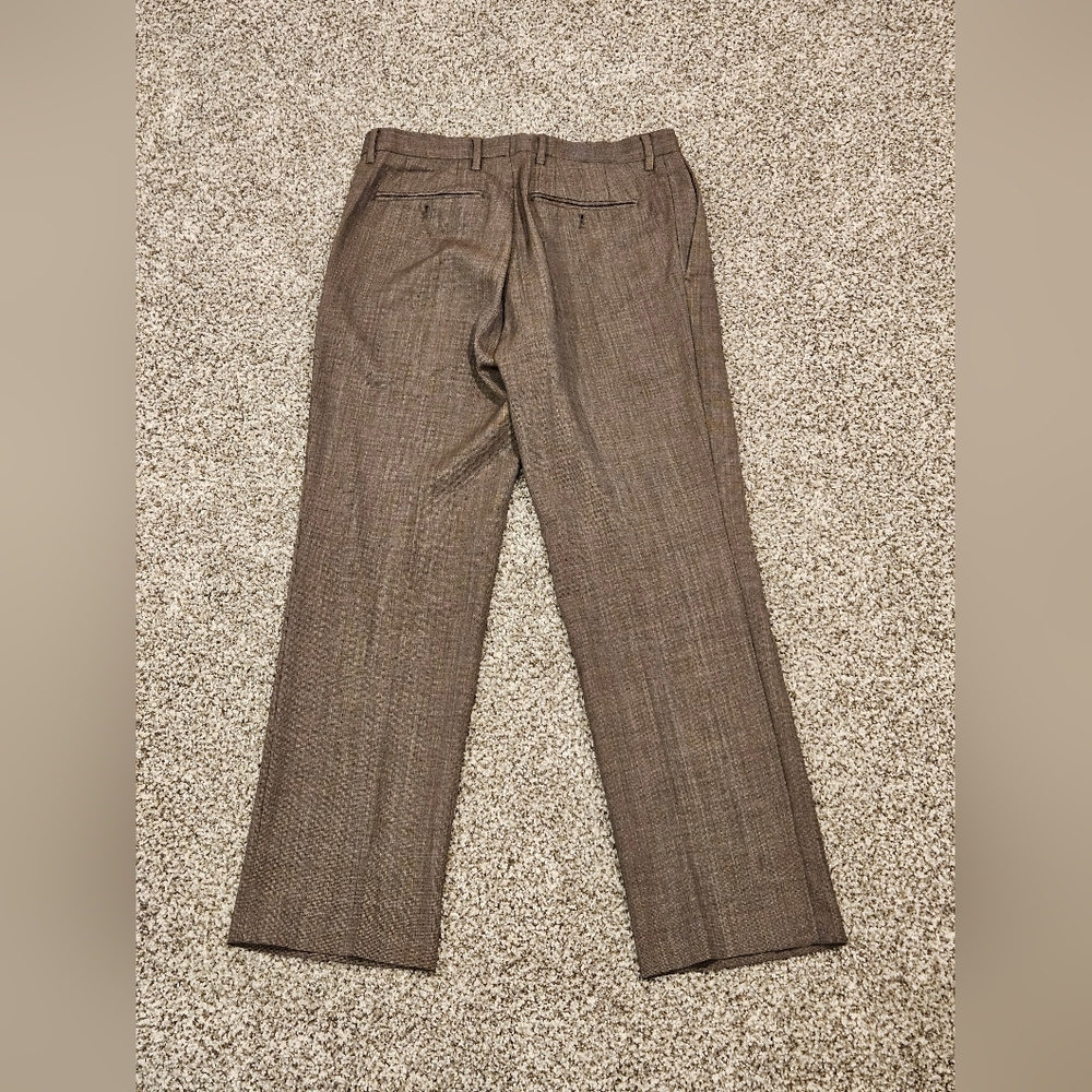 Banana Republic Brown Dress Pants Classic Straight-Leg